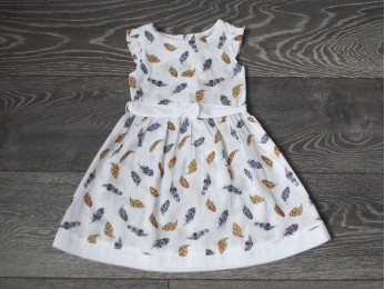 сукня для дівчинки біла літо (1006)